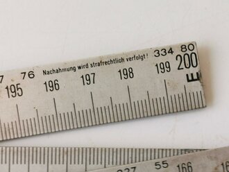 Frischhut´s Pionier Zweimeter, Aluminium, extrem seltenes Stück das in die Werkzeugtasche gehört