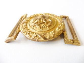 U.S. Army 1880s - 1890s officers brass buckle, most...