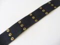 U.S. blue canvas belt with brass 65mm buckle .Total length 101cm