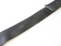 British Army Service Corps Belt "DIEU ET MON DROIT" Black leather 60mm wide, total length105cm