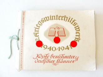Winterhilfswerk 6. Reichsstrassensammlung 1.-2. März 1941 "Köpfe berühmter deutscher Männer " als Ganzbeleg