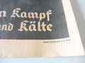 Plakat " Laßt uns nicht hungern " " Opfert für den Kampf gegen Hunger und Kälte"  42,5 x 60,5cm