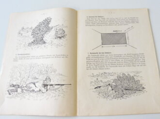 "Tarnung der Russen im Sommer"  Anhang 2 zur H.Dv. 1a mit 28 Seiten, datiert 1942