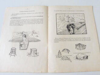 "Tarnung der Russen im Sommer"  Anhang 2 zur H.Dv. 1a mit 28 Seiten, datiert 1942