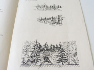 "Tarnung der Russen im Sommer"  Anhang 2 zur H.Dv. 1a mit 28 Seiten, datiert 1942