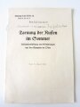 "Tarnung der Russen im Sommer"  Anhang 2 zur H.Dv. 1a mit 28 Seiten, datiert 1942