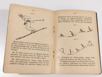 "Merkblatt Richtlininien für verkürzte Skiausbildung "  mit 40 Seiten