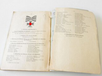 "Der Dienstunterricht in der Luftwaffe" Jahrgang 1942, die erste Seite mit dem Bild von A.Hitler fehlt, sonst komplett