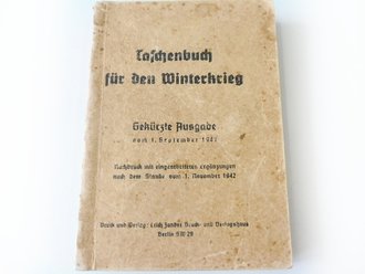 "Taschenbuch für den Winterkrieg"...