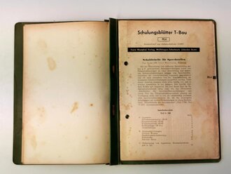 "Telegraphenbauordnung der Deutschen Reichspost" Teil 12: Kabelspleißungen, Berlin 1942 mit 105 Seiten