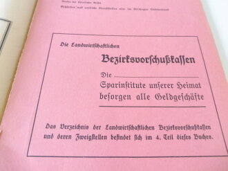 "Das Sudetenbuch, Handbuch für den Reichsgau Sudetenland" Jahrgang 1940. DIN A4 mit 96 Seiten