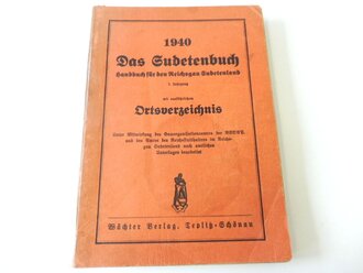 "Das Sudetenbuch, Handbuch für den Reichsgau...