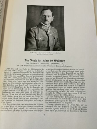 "General Franz Ritter von Epp" Sonderdruck aus der Heimatzeitschrift "Das Bayernland" München. Großformat, 32 Seiten plus Anlagen