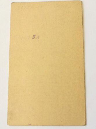 Sicherheits- und Hilfsdienst Personalausweis eines Angehörigen aus Frankfurt/Main datiert 1940