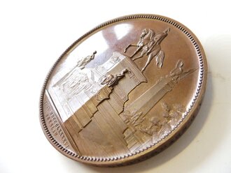 Medaille " Zur Erinnerung an die Enthüllung des Kaiser Wilhelm Denkmals Breslau 1896" Durchmesser 60mm