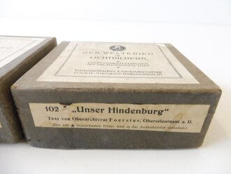 Vaterländischer Lichtbild Verlag Stuttgart, 2 Pack " Der Weltkrieg in Lichtbildern- Hindenburg"  Insgesamt 23 Bilder, diese jeweils 8,5 x 10cm