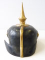 Preußen, Pickelhaube für einen Offizier im Füsilier-Regiment Generalfeldmarschall Prinz Albrecht von Preußen (Hannoversches) Nr 73 . Unbespielter Helm, sicherlich leicht zu verbessern