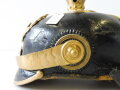 Preußen, Pickelhaube für einen Offizier im Füsilier-Regiment Generalfeldmarschall Prinz Albrecht von Preußen (Hannoversches) Nr 73 . Unbespielter Helm, sicherlich leicht zu verbessern