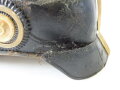 Preußen, Pickelhaube für einen Offizier im Füsilier-Regiment Generalfeldmarschall Prinz Albrecht von Preußen (Hannoversches) Nr 73 . Unbespielter Helm, sicherlich leicht zu verbessern