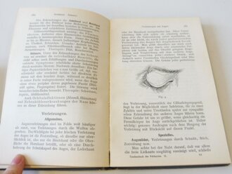 1. Weltkrieg, Vademekum des Feldarztes von 1914 und Taschenbuch des Feldarztes 1915. Beide komplett