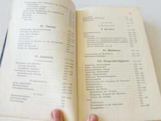 1. Weltkrieg, Vademekum des Feldarztes von 1914 und Taschenbuch des Feldarztes 1915. Beide komplett