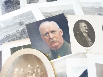 Umfangreiches Konvolut Drucke bestehend aus mehr als 70 Stück darstellend 1870-1945