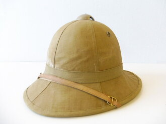 Italien 2. Weltkrieg, Tropenhelm Modell 1940, Kopfgrösse 56, original in Papier eingeschlagenes Stück