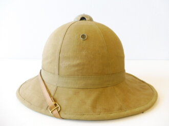 Italien 2. Weltkrieg, Tropenhelm Modell 1940, Kopfgrösse 56, original in Papier eingeschlagenes Stück