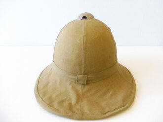 Italien 2. Weltkrieg, Tropenhelm Modell 1940, Kopfgrösse 56, original in Papier eingeschlagenes Stück