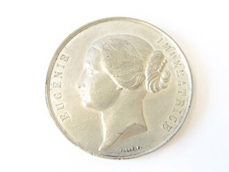Frankreich 1855, Medaille " Eugenie Imperatrice /...