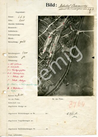 Bayern, Nachlass eines Angehörigen der Fliegerabteilung (Luftbild) 46 , Einsatz 1917/18 an der Westfront ( Frankreich )
