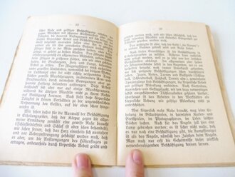 Fliegerei 1.Weltkrieg " Einflüsse des Fliegens auf den menschlichen Körper und ärztliche Ratschläge für Flieger" 2.Auflage vom Januar 1918 mit 38 Seiten