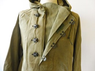 U.S. Navy WWII Parka wet weather, size medium. Used