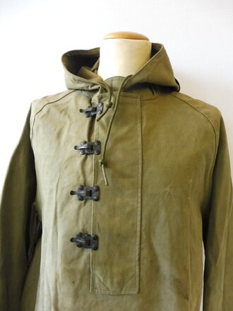 U.S. Navy WWII Parka wet weather, size medium. Used