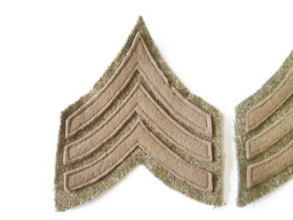 U.S. Army WWI, Sergeant Rank insignia, Pair