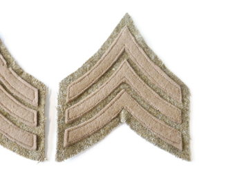U.S. Army WWI, Sergeant Rank insignia, Pair