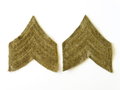 U.S. Army WWI, Sergeant Rank insignia, Pair