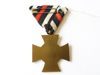 Ehrenkreuz für Kriegsteilnehmer am Dreiecksband