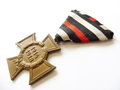 Ehrenkreuz für Kriegsteilnehmer am Dreiecksband