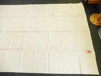 Kriegsmarine, Bettlaken ? 135 x 226cm. Neuwertiger Zustand , Kriegsmarineabnahme von 1943