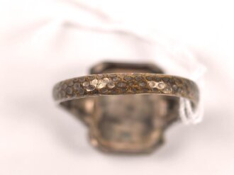 "Westwall" Fingerring in gutem Zustand, Höhe 13,5mm