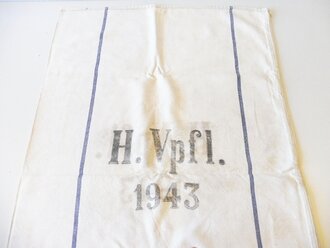 Sack für Heeresverpflegung datiert 1943