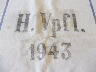 Sack für Heeresverpflegung datiert 1943