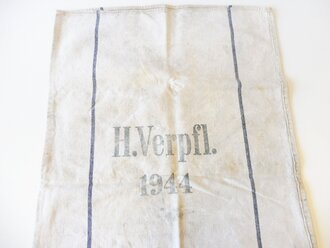 Sack für Heeresverpflegung datiert 1944