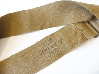 U.S. Army 1942 dated general purpose (mussette bag) strap