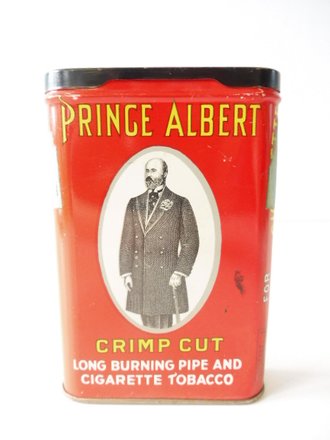 U.S. WWII, Prince Albert Cigarette Tobacco tin, empty