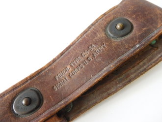 U.S. Army WWII, leather CS-34 tool case