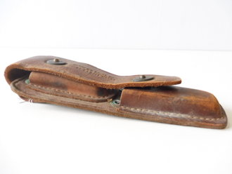 U.S. Army WWII, leather CS-34 tool case