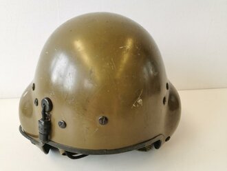 U.S. Vietnam war Helicopter helmet made by Bentex Corporation dated 69