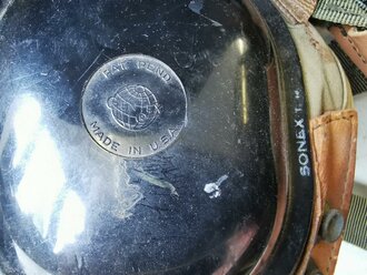 U.S. Vietnam war Helicopter helmet made by Bentex Corporation dated 69